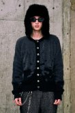 画像6: a good bad influence アグッドバッドインフルエンス SHATTERED DUAL YARN SHAGGY CARDIGAN{-BFA} (6)