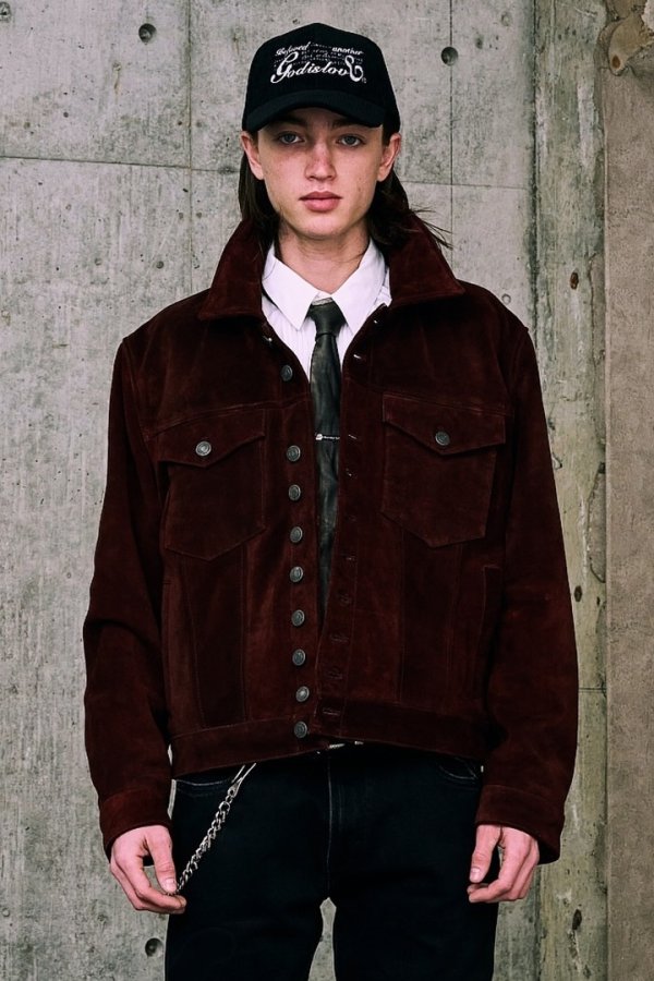 画像6: a good bad influence アグッドバッドインフルエンス SUEDE JACKET{-BFA} (6)