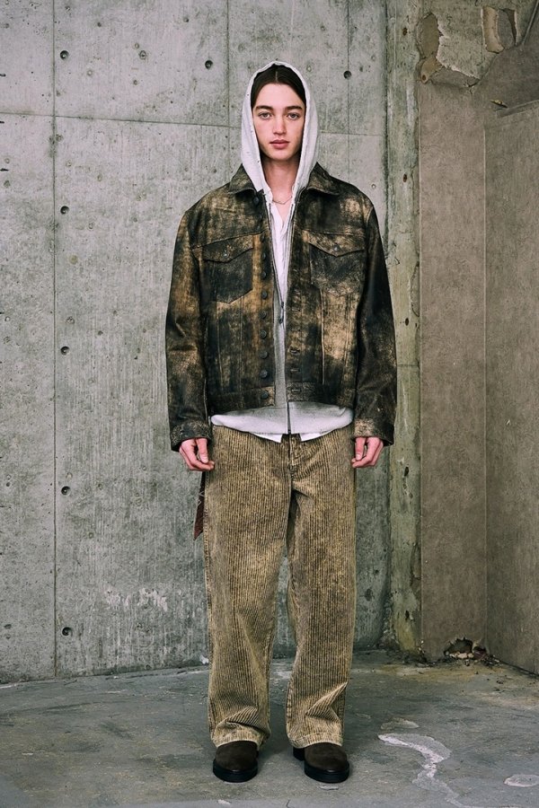 画像7: a good bad influence アグッドバッドインフルエンス VINTAGE AGED LEATHER JACKET{-BFA} (7)