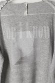 画像5: a good bad influence アグッドバッドインフルエンス FOR I KNOW Faded Lightweight Sweatshirt{-BFA} (5)