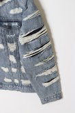 画像5: a good bad influence アグッドバッドインフルエンス REPAIRED DENIM JACKET{-BBA} (5)