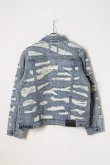 画像6: a good bad influence アグッドバッドインフルエンス REPAIRED DENIM JACKET{-BBA} (6)