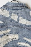 画像9: a good bad influence アグッドバッドインフルエンス REPAIRED DENIM JACKET{-BBA} (9)