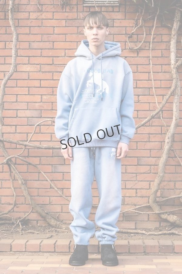 画像6: {SOLD}a good bad influence アグッドバッドインフルエンス HORSE LOGO GRADATION HOODIE{-BBA} (6)