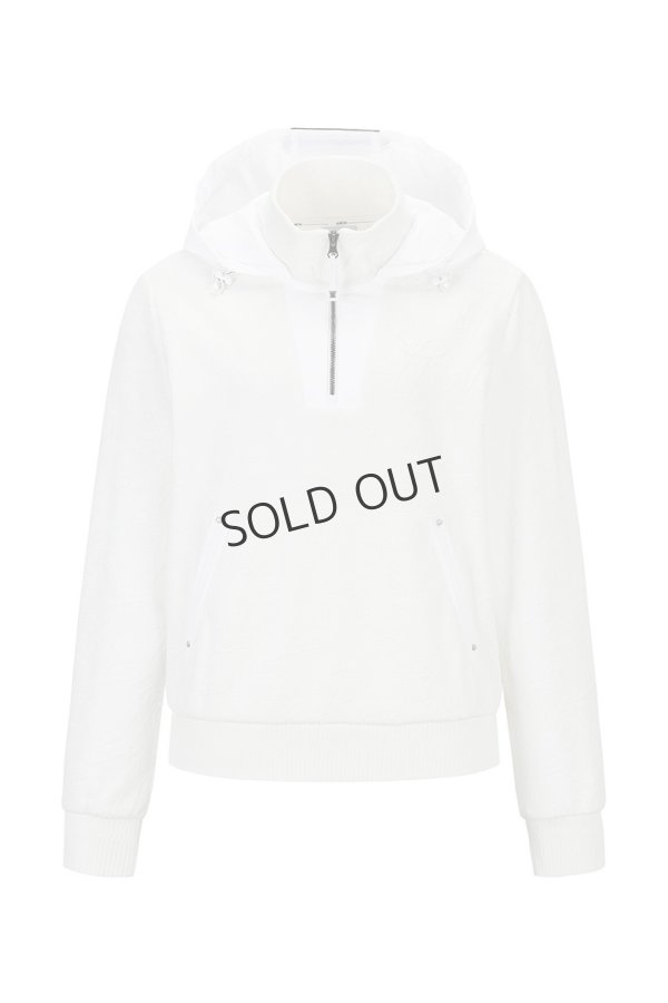 画像2: {SOLD}アニュー ゴルフ ANEW GOLF W バーンアウトロゴ アノラック{-BDA} (2)