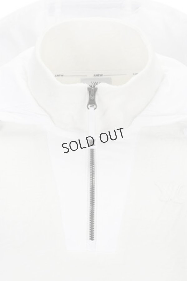 画像6: {SOLD}アニュー ゴルフ ANEW GOLF W バーンアウトロゴ アノラック{-BDA} (6)