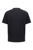 画像2: アニュー ゴルフ ANEW GOLF MEN WOOVEN MIX CREW NECK{AGFMMTS86-BFS} (2)