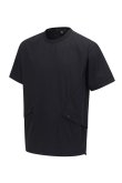 画像3: アニュー ゴルフ ANEW GOLF MEN WOOVEN MIX CREW NECK{AGFMMTS86-BFS} (3)