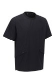 画像4: アニュー ゴルフ ANEW GOLF MEN WOOVEN MIX CREW NECK{AGFMMTS86-BFS} (4)