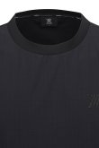 画像5: アニュー ゴルフ ANEW GOLF MEN WOOVEN MIX CREW NECK{AGFMMTS86-BFS} (5)