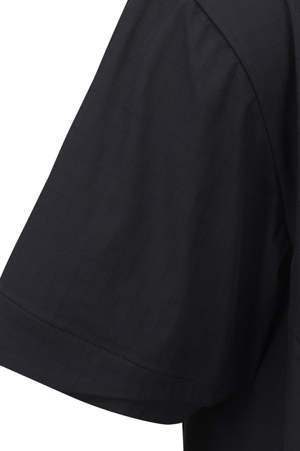 画像6: アニュー ゴルフ ANEW GOLF MEN WOOVEN MIX CREW NECK{AGFMMTS86-BFS} (6)