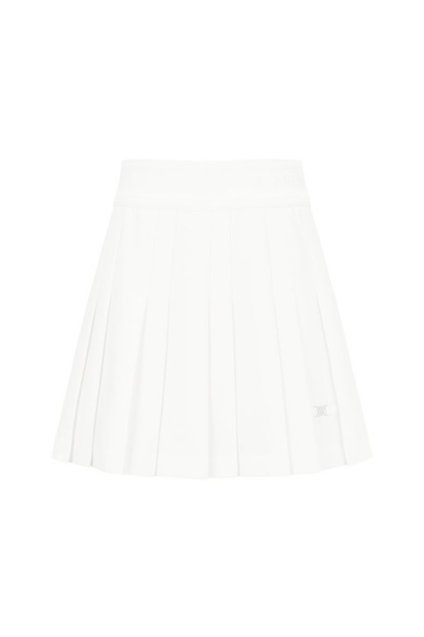 画像1:  {SOLD} アニュー ゴルフ ANEW GOLF W フリースプリーツスカート{-BDA} (1)