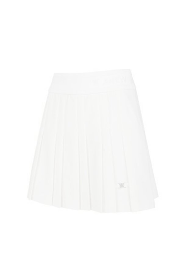 画像3:  {SOLD} アニュー ゴルフ ANEW GOLF W フリースプリーツスカート{-BDA} (3)