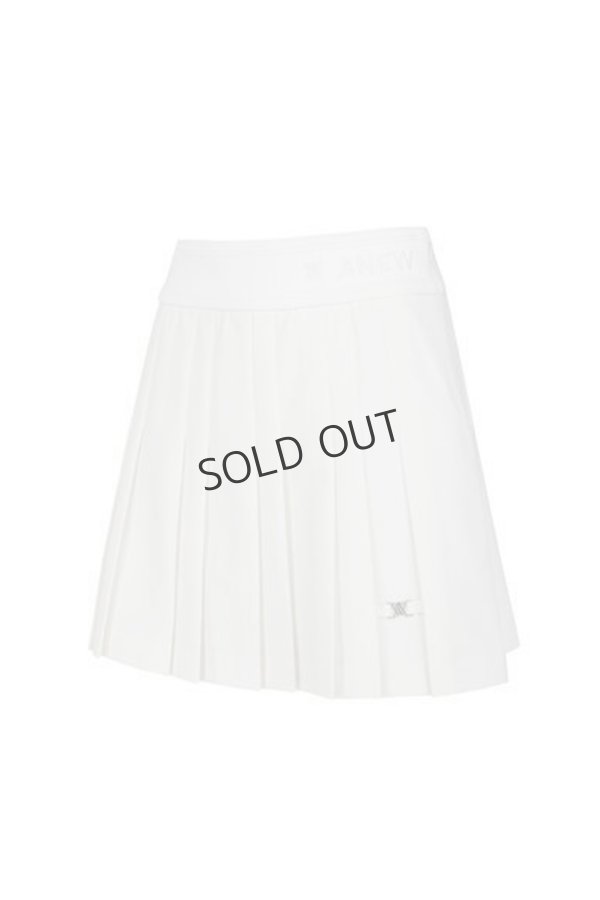 画像3: アニュー ゴルフ ANEW GOLF W フリースプリーツスカート{-BDA} (3)