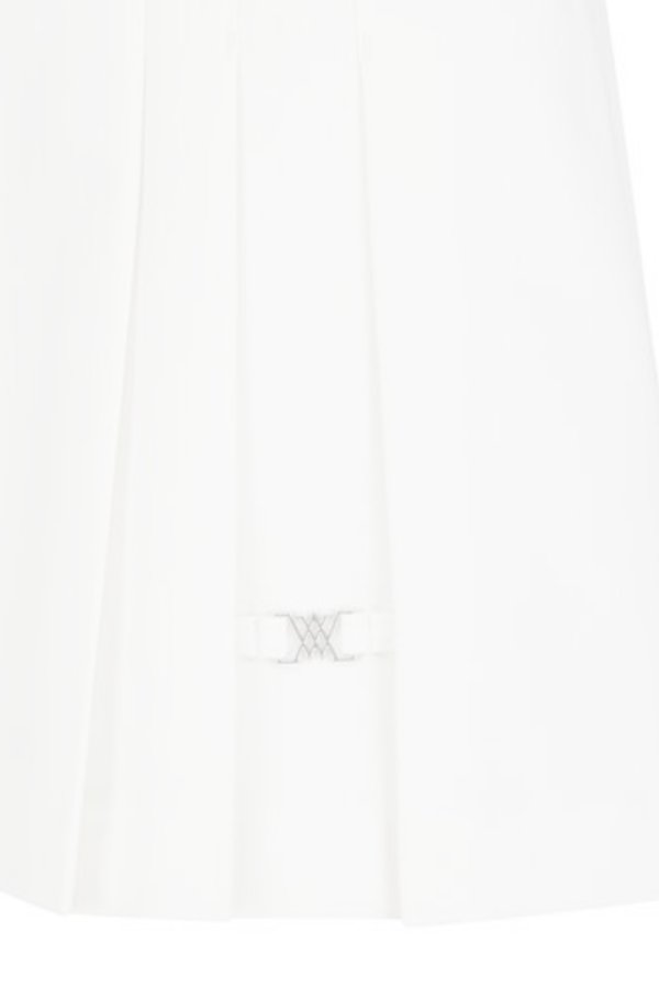 画像7:  {SOLD} アニュー ゴルフ ANEW GOLF W フリースプリーツスカート{-BDA} (7)