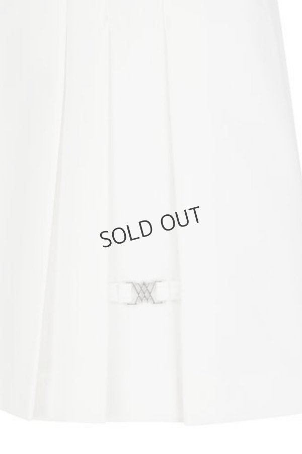 画像7: アニュー ゴルフ ANEW GOLF W フリースプリーツスカート{-BDA} (7)