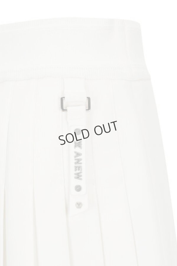 画像10: アニュー ゴルフ ANEW GOLF W フリースプリーツスカート{-BDA} (10)