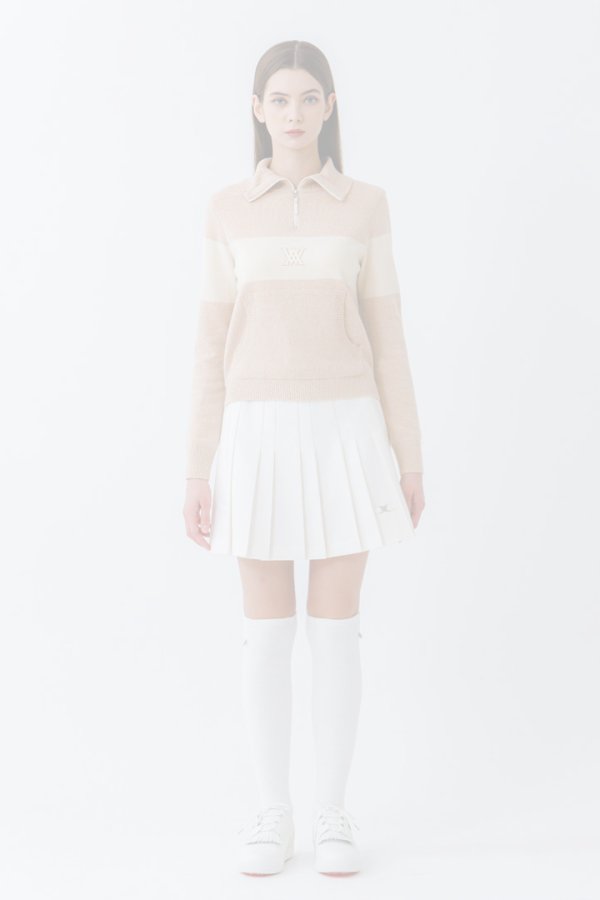画像13:  {SOLD} アニュー ゴルフ ANEW GOLF W フリースプリーツスカート{-BDA} (13)