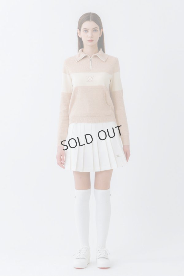 画像13: アニュー ゴルフ ANEW GOLF W フリースプリーツスカート{-BDA} (13)