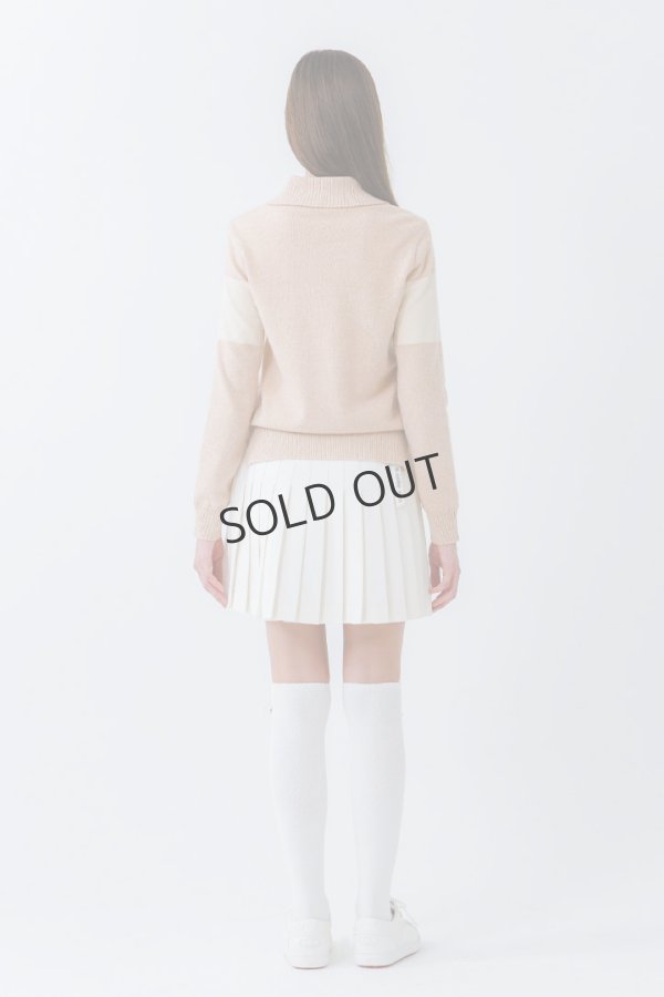 画像14: アニュー ゴルフ ANEW GOLF W フリースプリーツスカート{-BDA} (14)