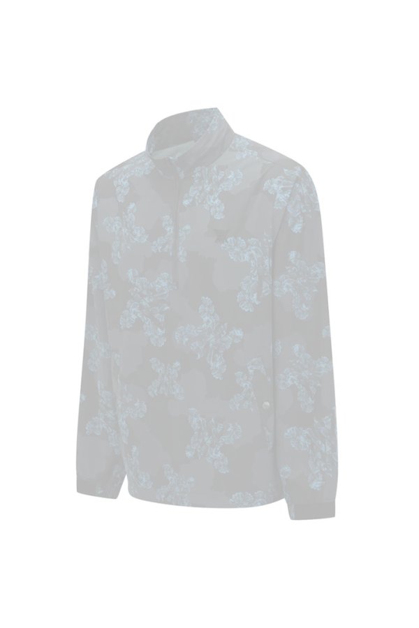 画像3:  {SOLD} アニュー ゴルフ ANEW GOLF MEN FA FLOWER PATTERN ANORAK JACKET{-BEA} (3)