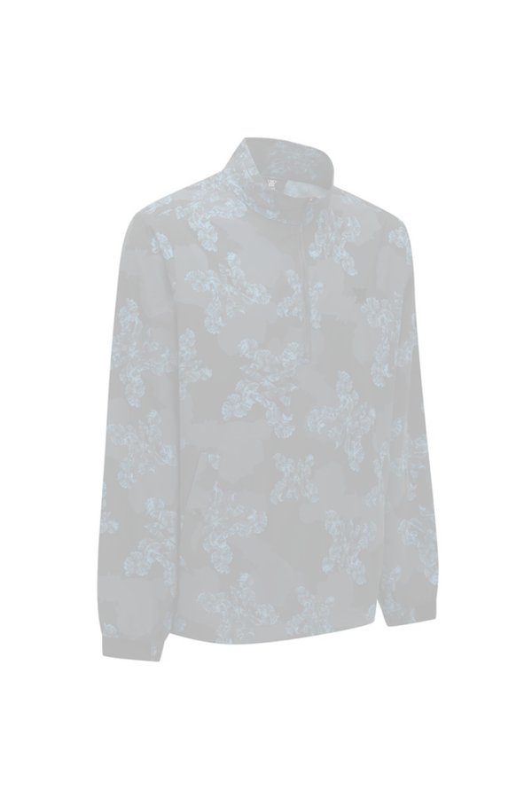 画像4:  {SOLD} アニュー ゴルフ ANEW GOLF MEN FA FLOWER PATTERN ANORAK JACKET{-BEA} (4)