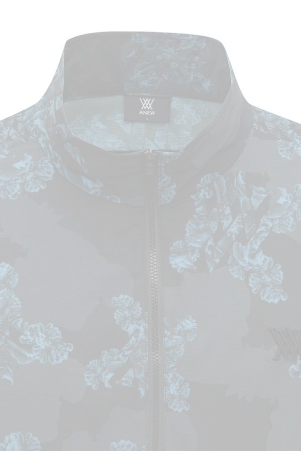 画像5:  {SOLD} アニュー ゴルフ ANEW GOLF MEN FA FLOWER PATTERN ANORAK JACKET{-BEA} (5)