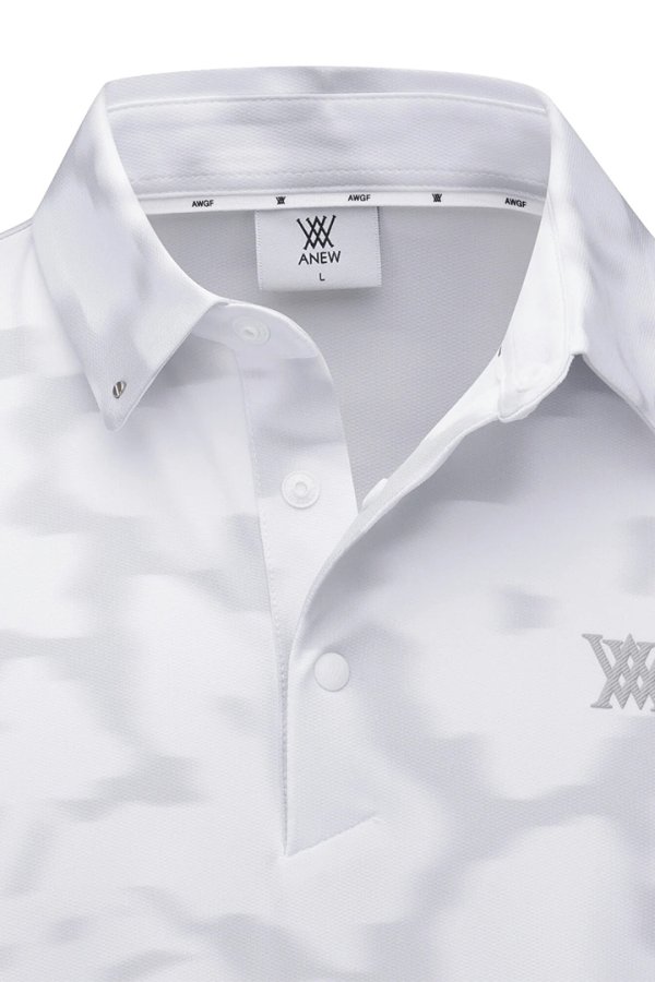 画像5: アニュー ゴルフ ANEW GOLF MEN FA FLOWER PATTERN SHORT T-SHIRT{-BFS} (5)