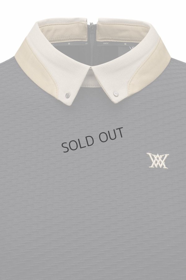 画像5: {SOLD}アニュー ゴルフ ANEW GOLF WOMEN FA BACK ZIP LONG T-SHIRT{-BEA} (5)