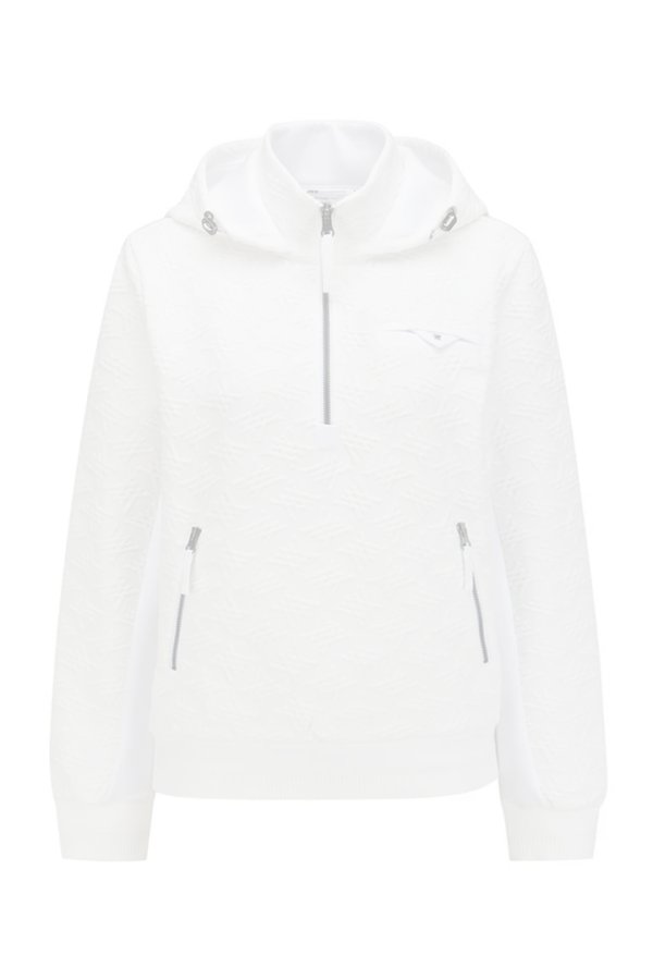 画像1:  {SOLD} アニュー ゴルフ ANEW GOLF WOMEN FA HOODED SWEATSHIRT{-BEA} (1)