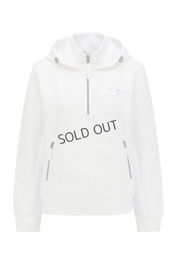 画像1: {SOLD}アニュー ゴルフ ANEW GOLF WOMEN FA HOODED SWEATSHIRT{-BEA} (1)