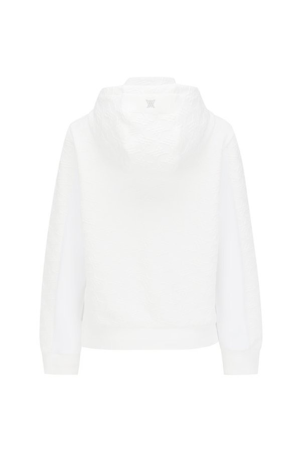 画像2:  {SOLD} アニュー ゴルフ ANEW GOLF WOMEN FA HOODED SWEATSHIRT{-BEA} (2)