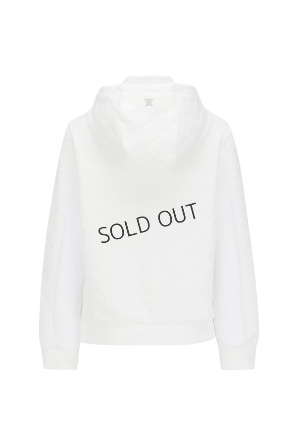 画像2: {SOLD}アニュー ゴルフ ANEW GOLF WOMEN FA HOODED SWEATSHIRT{-BEA} (2)