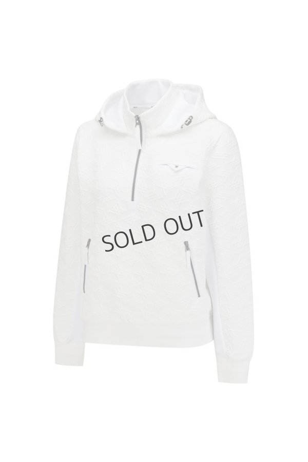 画像3: {SOLD}アニュー ゴルフ ANEW GOLF WOMEN FA HOODED SWEATSHIRT{-BEA} (3)