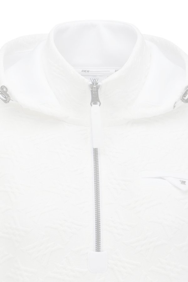 画像5:  {SOLD} アニュー ゴルフ ANEW GOLF WOMEN FA HOODED SWEATSHIRT{-BEA} (5)