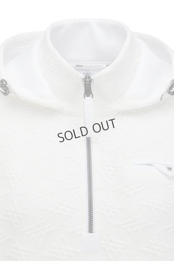 画像5: {SOLD}アニュー ゴルフ ANEW GOLF WOMEN FA HOODED SWEATSHIRT{-BEA} (5)