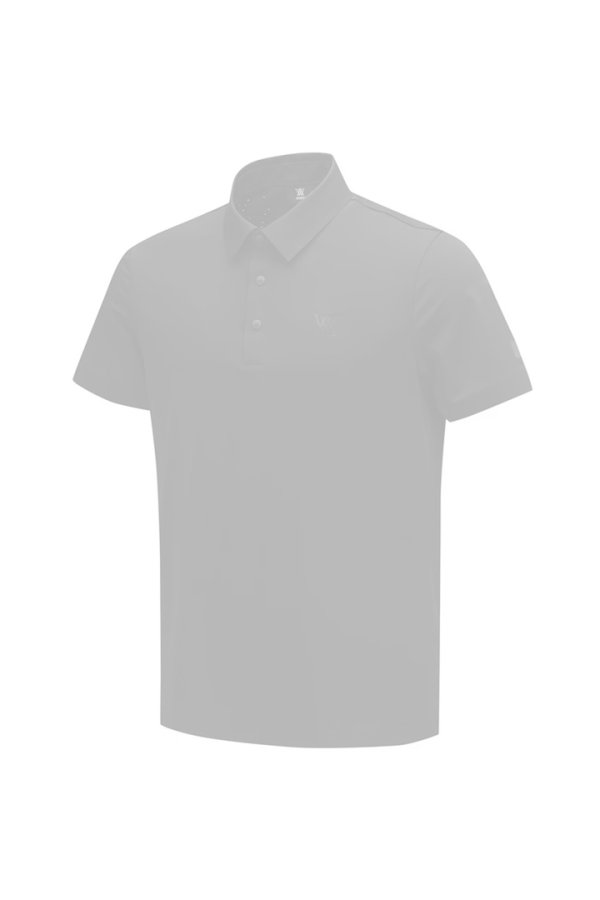 画像3:  {SOLD} アニュー ゴルフ ANEW GOLF MEN SM BLACK FINISH SHORT T-SHIRT{-BEA} (3)