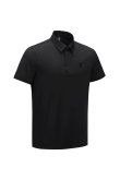 画像4: {SOLD}アニュー ゴルフ ANEW GOLF MEN SM BLACK FINISH SHORT T-SHIRT{-BEA} (4)