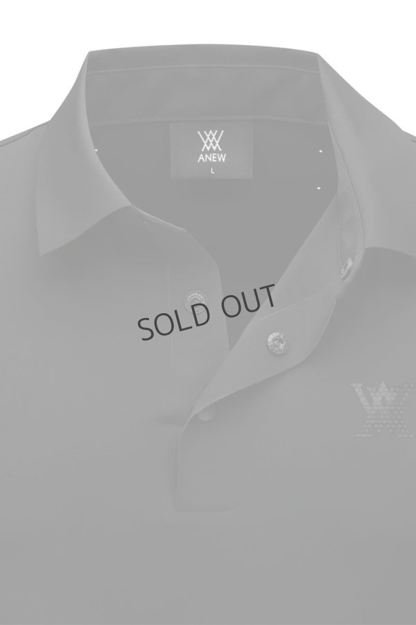 画像5: {SOLD}アニュー ゴルフ ANEW GOLF MEN SM BLACK FINISH SHORT T-SHIRT{-BEA} (5)