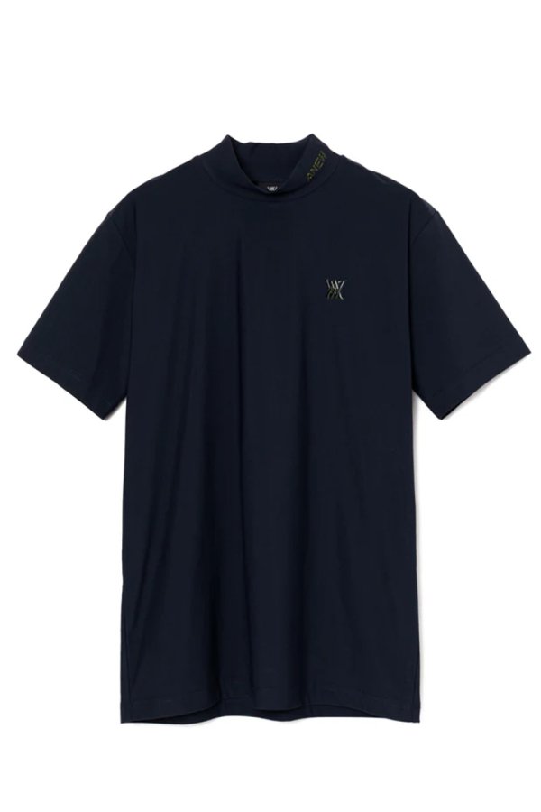 画像1: アニュー ゴルフ ANEW GOLF MEN SHORT SLEEVE MOCK NECK SHIRT JAPAN LIMITED{-BFS} (1)
