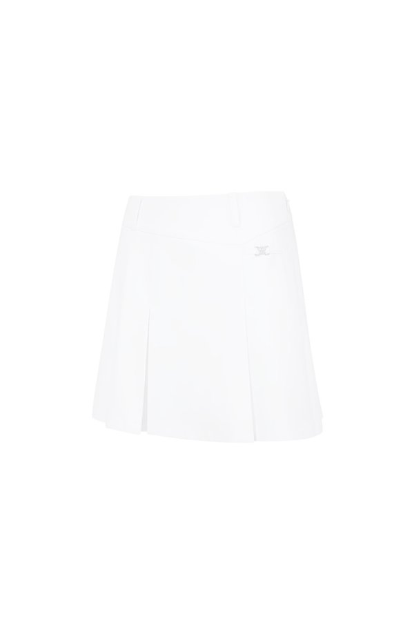 画像3:  {SOLD} アニュー ゴルフ ANEW GOLF WOMEN SM BACK PLEATED SKIRT{-BFS} (3)