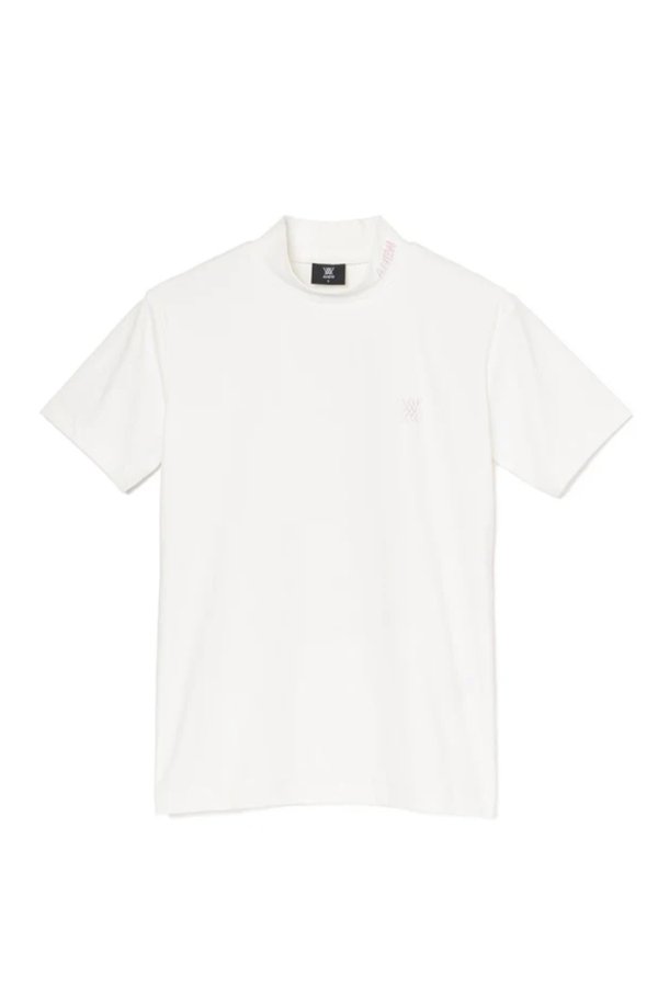 画像1: アニュー ゴルフ ANEW GOLF WOMEN SHORT SLEEVE MOCK NECK SHIRT JAPAN LIMITED{-BFS} (1)