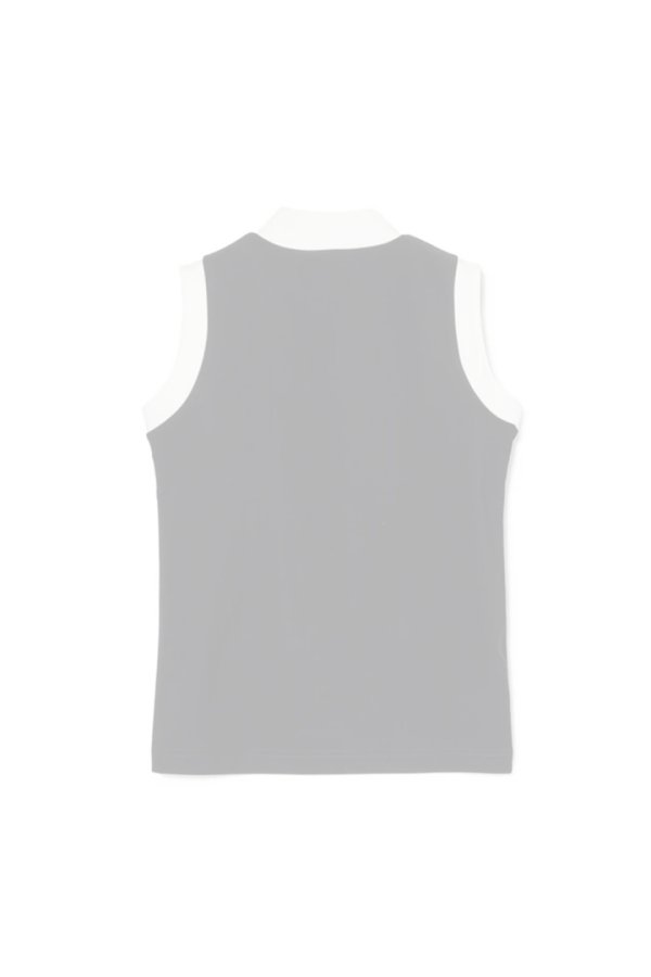 画像2:  {SOLD} アニュー ゴルフ ANEW GOLF WOMEN SLEEVELESS MOCK NECK SHIRT JAPAN LIMITED{-BFS} (2)