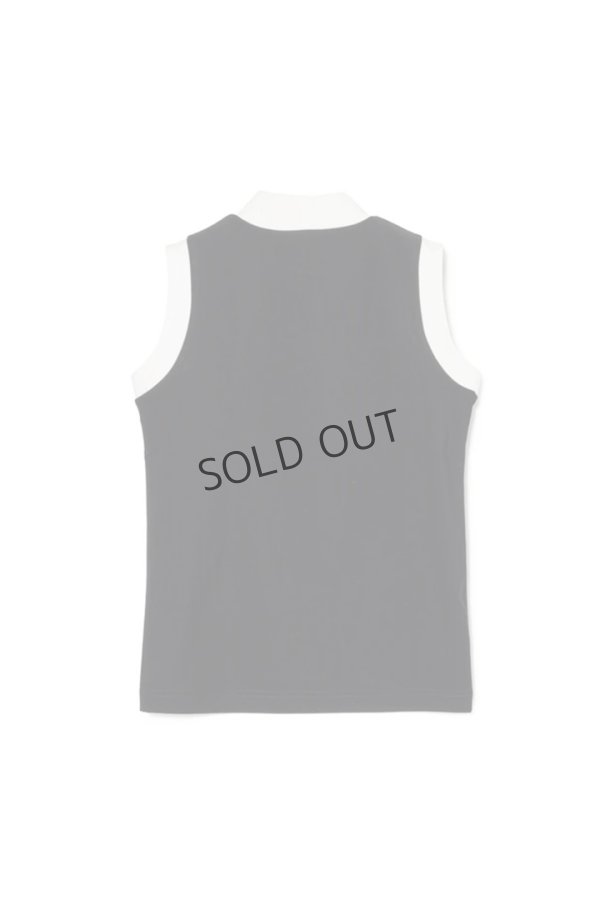 画像2: アニュー ゴルフ ANEW GOLF WOMEN SLEEVELESS MOCK NECK SHIRT JAPAN LIMITED{-BFS} (2)