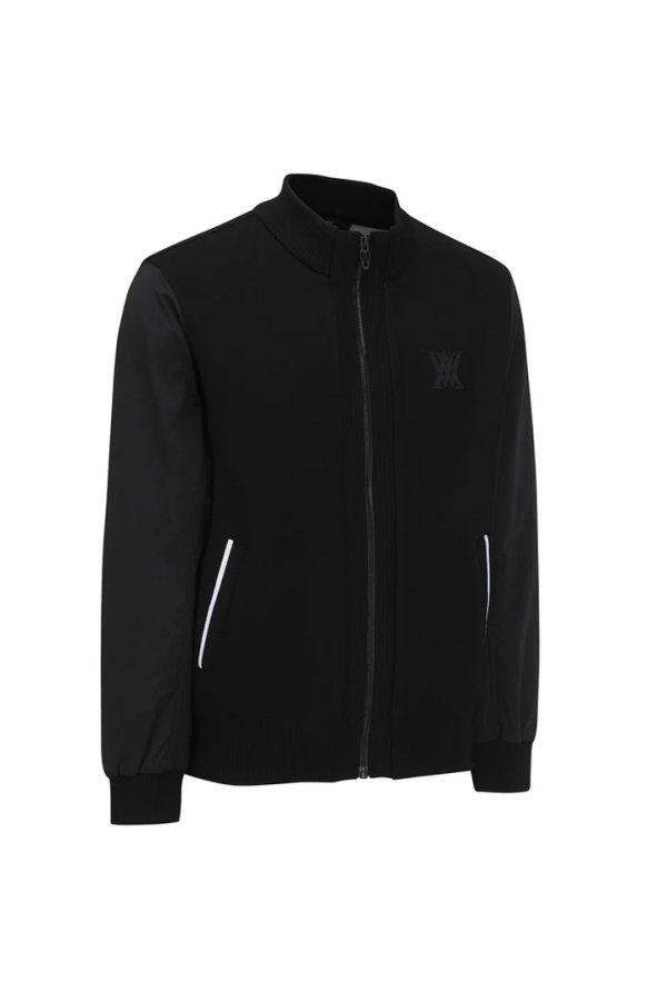 画像4: アニュー ゴルフ ANEW GOLF MEN SP LOGO PATTERN KNIT CARDIGAN{-BEA} (4)