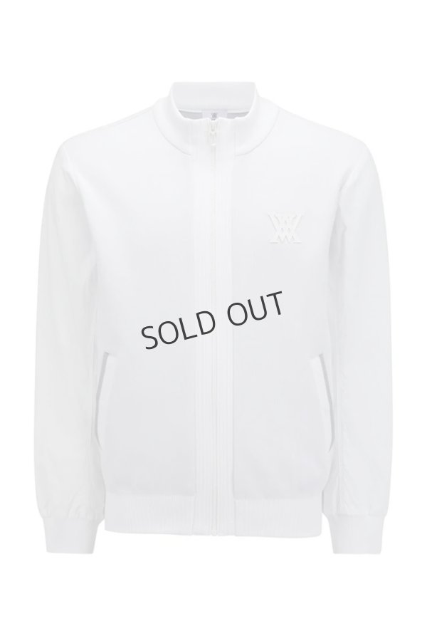 画像1: {SOLD}アニュー ゴルフ ANEW GOLF MEN SP LOGO PATTERN KNIT CARDIGAN{-BEA} (1)