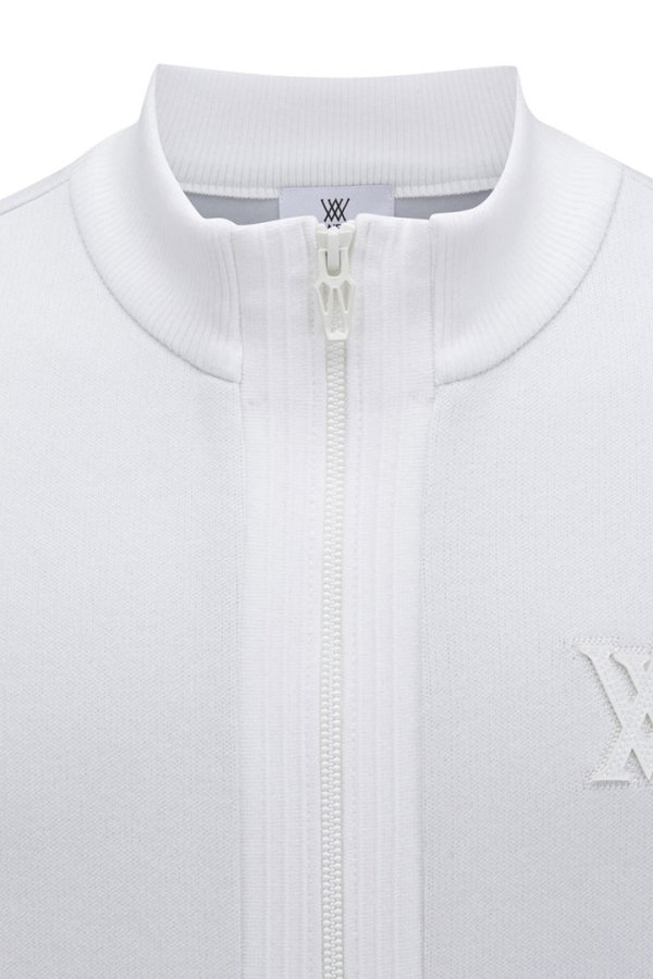 画像5: アニュー ゴルフ ANEW GOLF MEN SP LOGO PATTERN KNIT CARDIGAN{-BEA} (5)