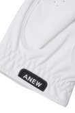 画像6: アニュー ゴルフ ANEW GOLF MEN LOGO POINT MESH GLOVES (LH){-BEA} (6)