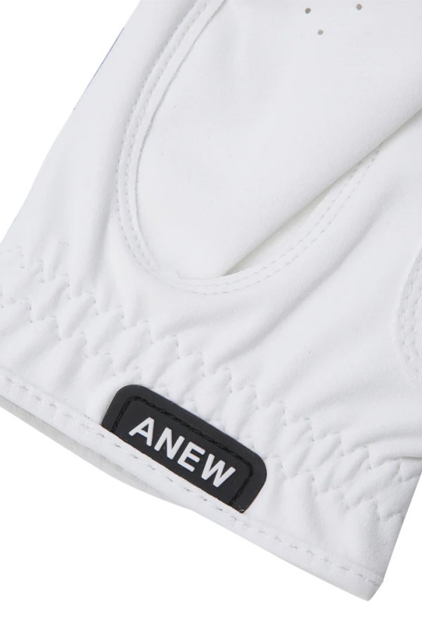 画像6: アニュー ゴルフ ANEW GOLF MEN LOGO POINT MESH GLOVES (LH){-BEA} (6)