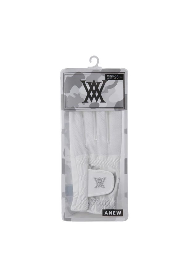 画像8: アニュー ゴルフ ANEW GOLF MEN LOGO POINT MESH GLOVES (LH){-BEA} (8)